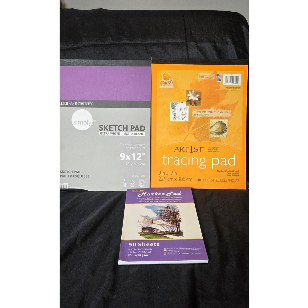 Lot of 3 Art Pads